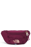 The North Face Jester Luxe Belt Bag In Boysenberry,burnt Coral Metallic