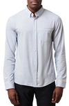Western Rise Limitless Merino Wool Blend Button-down Shirt In Light Blue