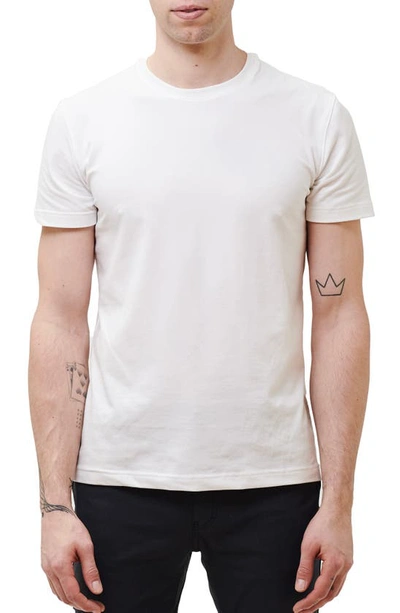 Western Rise Cotton Blend Jersey T-shirt In White