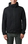 Western Rise Airloft Water Repellent Hooded Jacket In Black