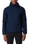 Western Rise Airloft Water Repellent Hooded Jacket In Navy