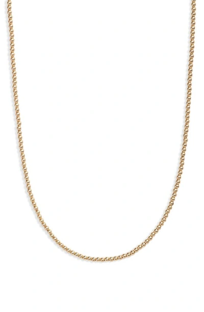 Set & Stones Leni Bead Necklace In Gold