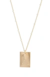 Set & Stones Zodiac Constellation Pendant Necklace In Gold - Cancer