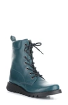 Fly London Silf Bootie In Teal