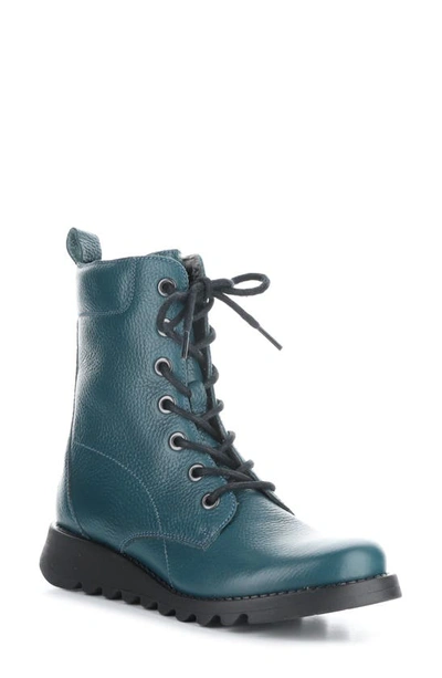 Fly London Silf Bootie In Teal