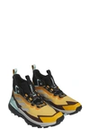 Adidas Originals Terrex Free Hiker 2 Gore-tex® Hiking Shoe In Yellow/ Silver/ Aqua