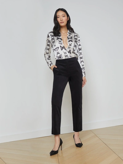L Agence Rebel Trouser In Black