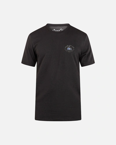 United Legwear Men's Everyday Explore Campin Short Sleeve T-shirt In Dark Stone Grey