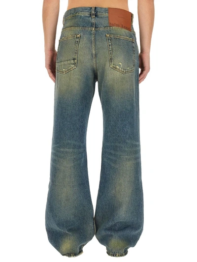 Palm Angels Jeans Bootcut In Multicolour