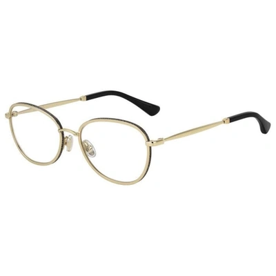Jimmy Choo Women's 54 Mm Opticals In Gold
