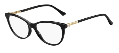 Jimmy Choo Women's 54 Mm Opticals In Black