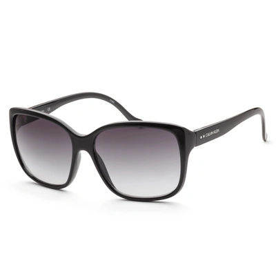 Calvin Klein Women's 60 Mm Sunglasses In Black