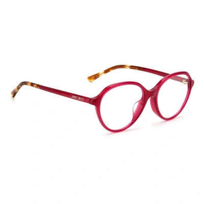 Jimmy Choo Women's 52 Mm Opticals In Red