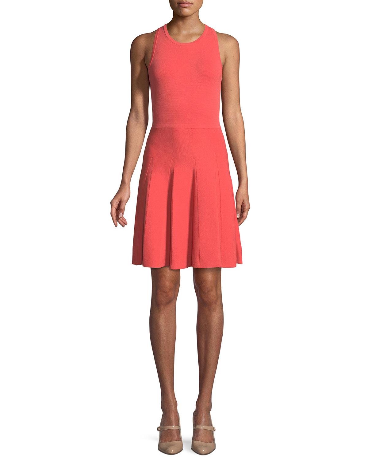 michael kors fit and flare dress