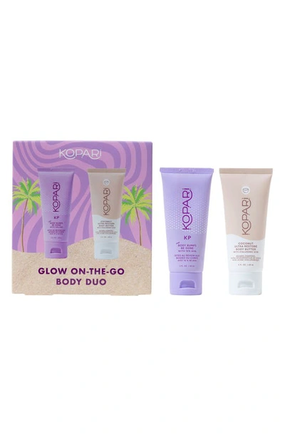 Kopari Glow On The Go Body Duo (limited Edition) $26 Value In Multi