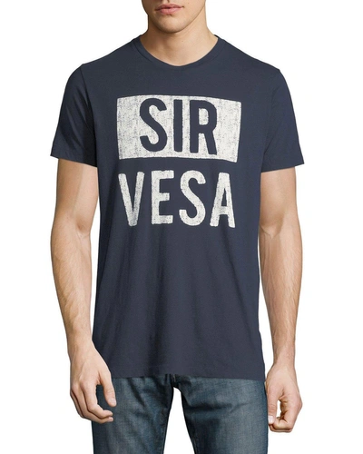 Sol Angeles Men's Sir Vesa Graphic T-shirt In Indigo