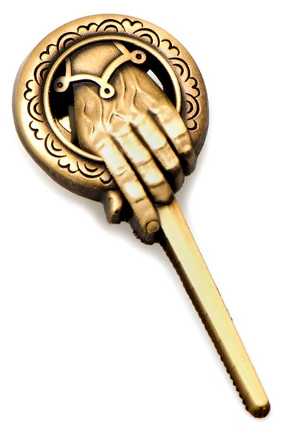 Cufflinks, Inc Game Of Thrones Hand Of The King Lapel Pin, Golden