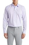 Peter Millar Crown Crafted Francis Gingham Plaid Cotton Button-up Shirt In Wisteria