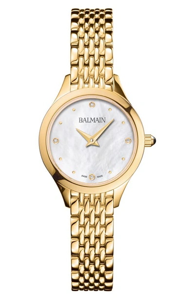 Balmain De  Bracelet Watch, 25mm In Yellow Gold Pvd Coating