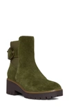 Blondo Dakota Waterproof Bootie In Olive Suede