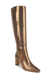 Sam Edelman Sylvia Knee High Boot In Gold