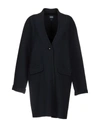 Armani Jeans Coats In Dark Blue