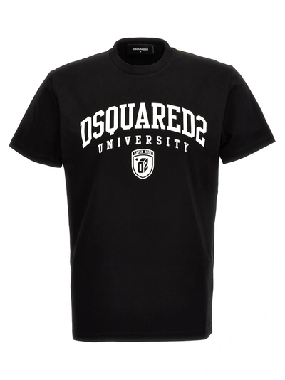 Dsquared2 Logo Print T-shirt White/black