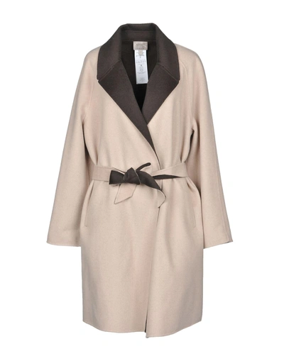 Armani Collezioni Coat In Beige