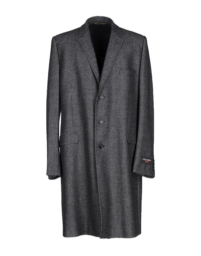 Dolce & Gabbana Coat In Grey