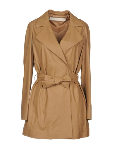 Drome Overcoats In Camel