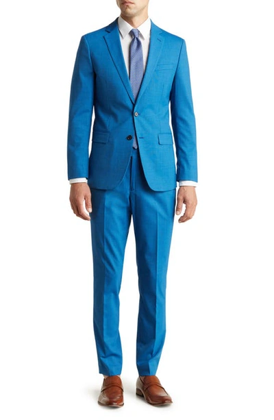Slim Fit Penguin Sharkskin Suit Original Penguin Men's Slim-Fit