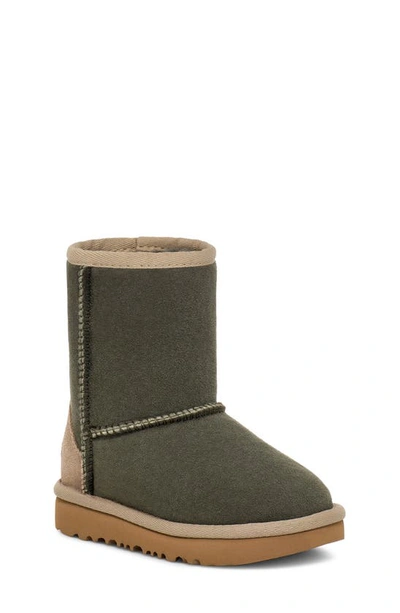 Ugg Classic Short Ii Water Resistant Genuine Shearling Boot In Forest Night / Dune