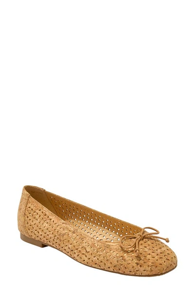 Jack Rogers Kenlyn Ballet Flat In Perforated Cork