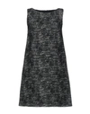 Paule Ka Short Dress In Black
