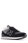 New Balance 574 Sneaker In Black/ Grey