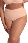 Honeylove Silhouette Shaping Briefs In Rose Tan