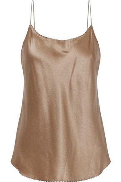 Vince Woman Silk-satin Camisole Sand