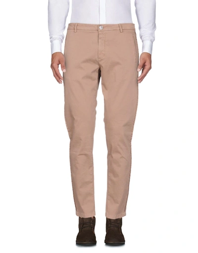 Aglini Casual Pants In Light Brown