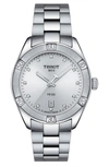 Tissot T-classic Pr 100 Bracelet Watch In Silver