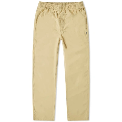 Stussy Brushed Beach Pant In Brown