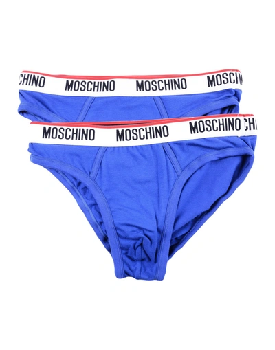 Moschino Briefs In Bright Blue