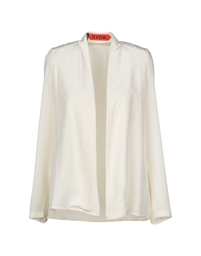 Ronald Van Der Kemp Blazer In Ivory