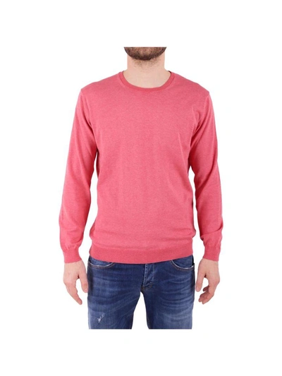 Daniele Fiesoli Cotton Sweater In Light Red
