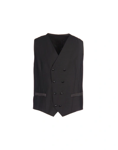 Dolce & Gabbana Vests In Black