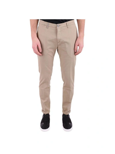 Re-hash Re Hash Cotton Blend Trousers In Beige