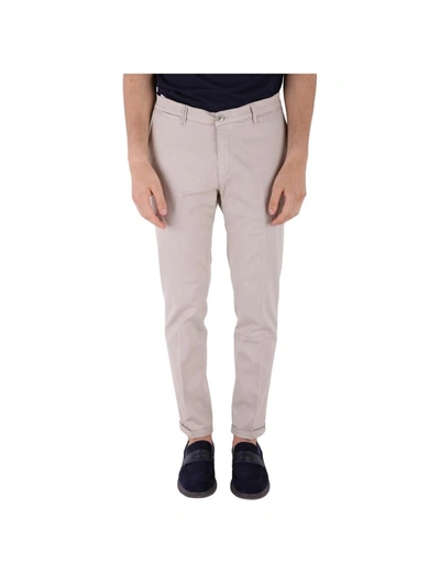 Re-hash Re Hash Cotton And Lyocell Stretch Trousers In Beige