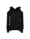 Ermanno Scervino Sweaters In Black