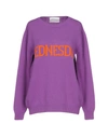 Alberta Ferretti Sweater In Purple