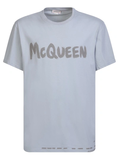 Alexander Mcqueen T-shirts In Grey