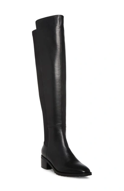 Blondo Sierra Waterproof Over The Knee Boot In Black Leather
